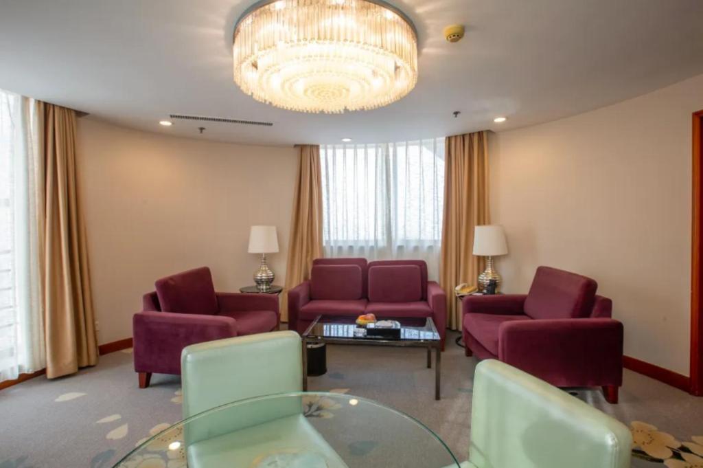 Linyi Blue Horizon Intenational Hotel Luaran gambar