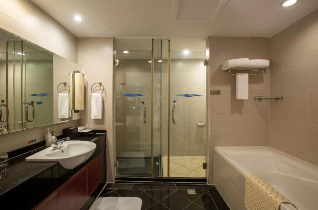 Linyi Blue Horizon Intenational Hotel Luaran gambar