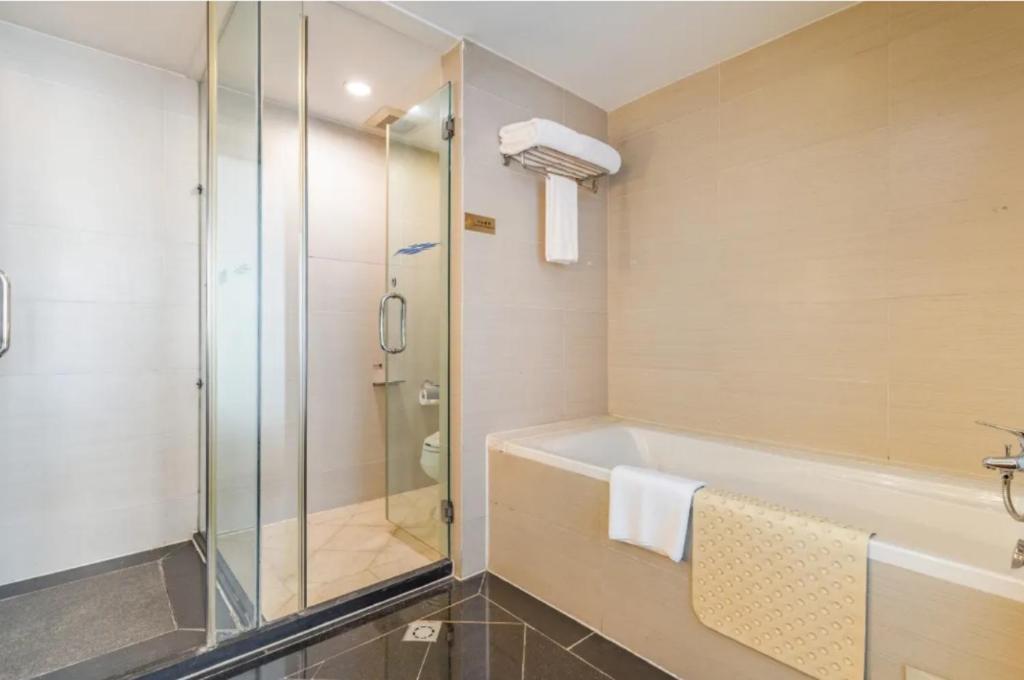 Linyi Blue Horizon Intenational Hotel Luaran gambar