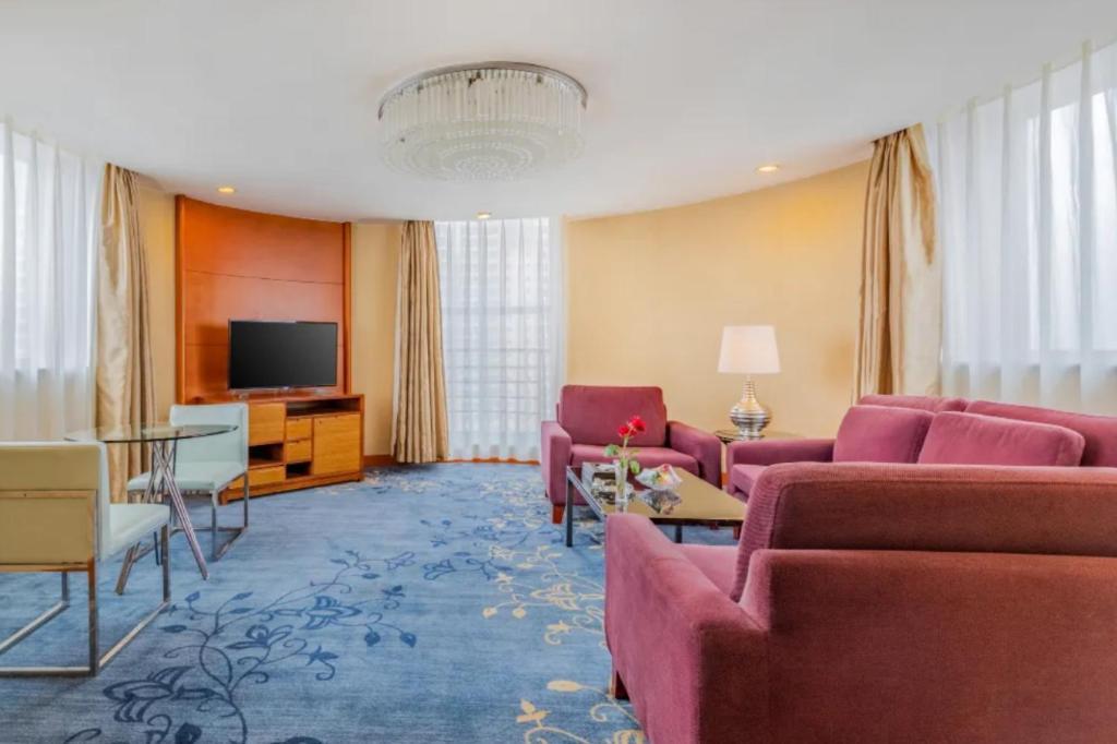 Linyi Blue Horizon Intenational Hotel Luaran gambar