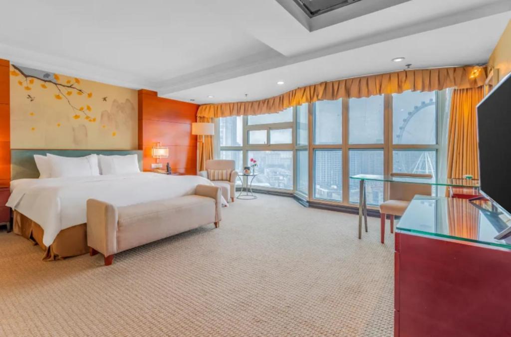 Linyi Blue Horizon Intenational Hotel Luaran gambar