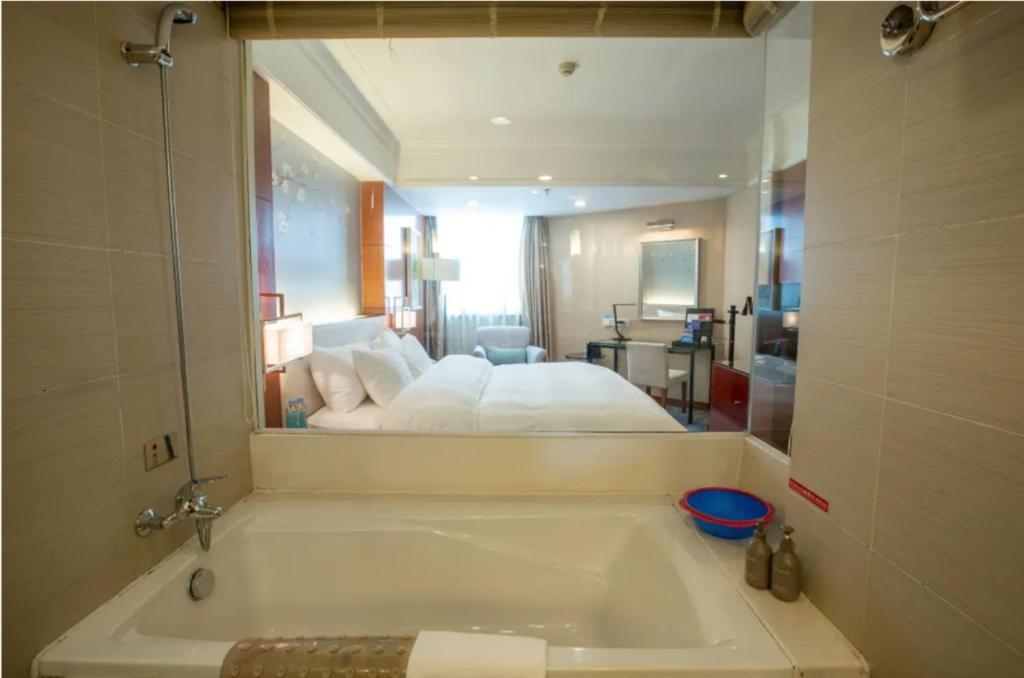 Linyi Blue Horizon Intenational Hotel Luaran gambar