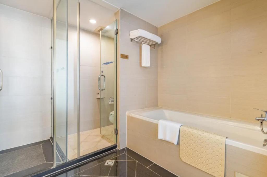 Linyi Blue Horizon Intenational Hotel Luaran gambar