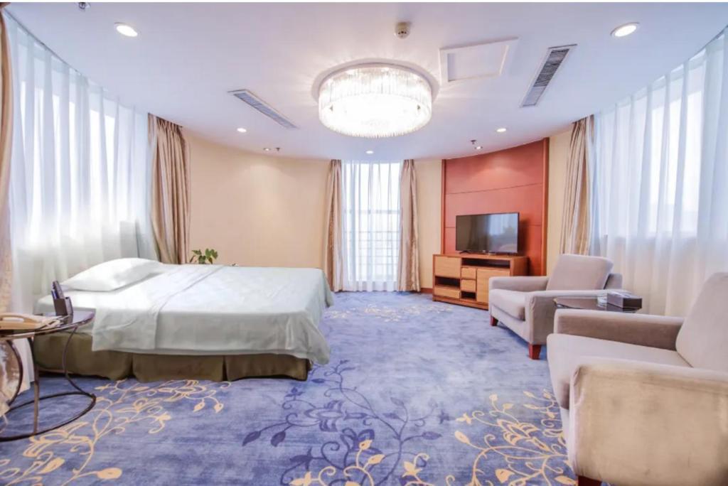 Linyi Blue Horizon Intenational Hotel Luaran gambar