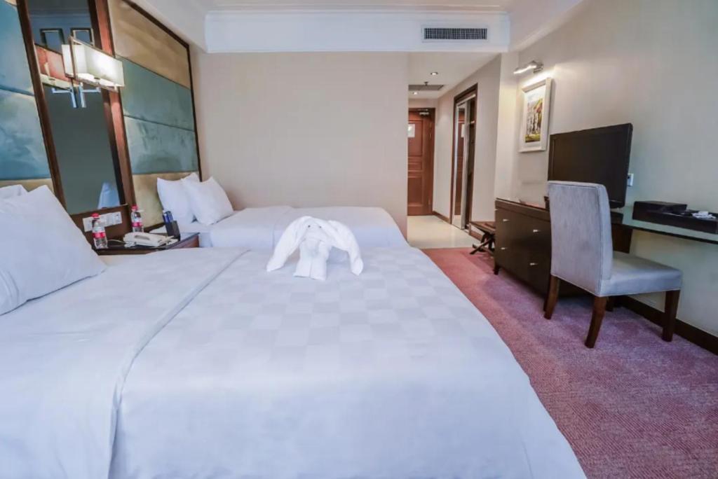 Linyi Blue Horizon Intenational Hotel Luaran gambar