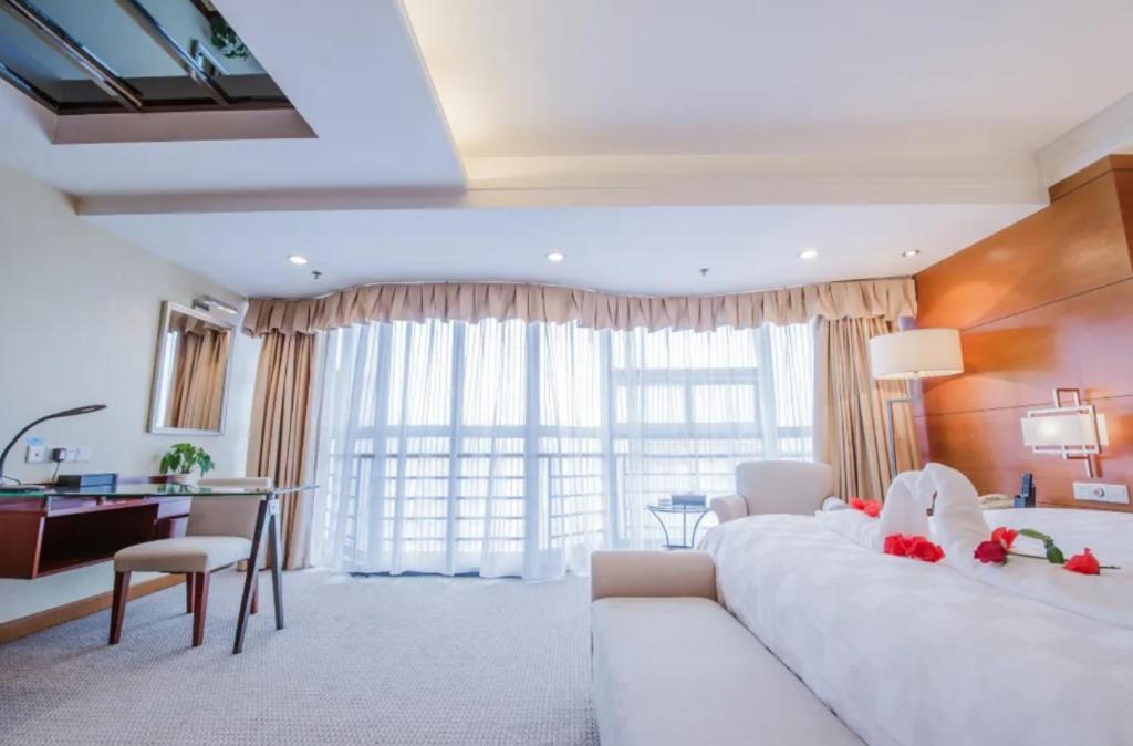 Linyi Blue Horizon Intenational Hotel Luaran gambar