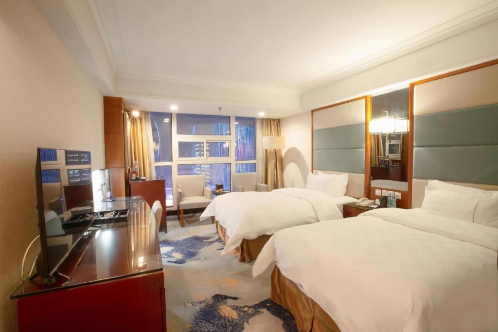 Linyi Blue Horizon Intenational Hotel Luaran gambar