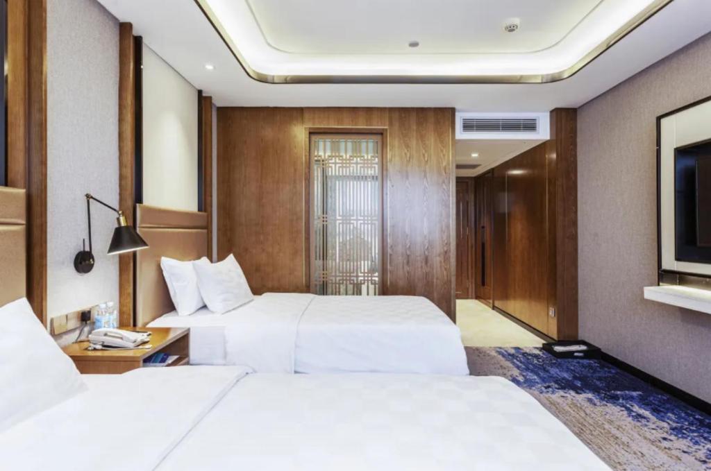 Linyi Blue Horizon Intenational Hotel Luaran gambar