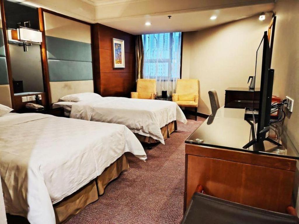 Linyi Blue Horizon Intenational Hotel Luaran gambar